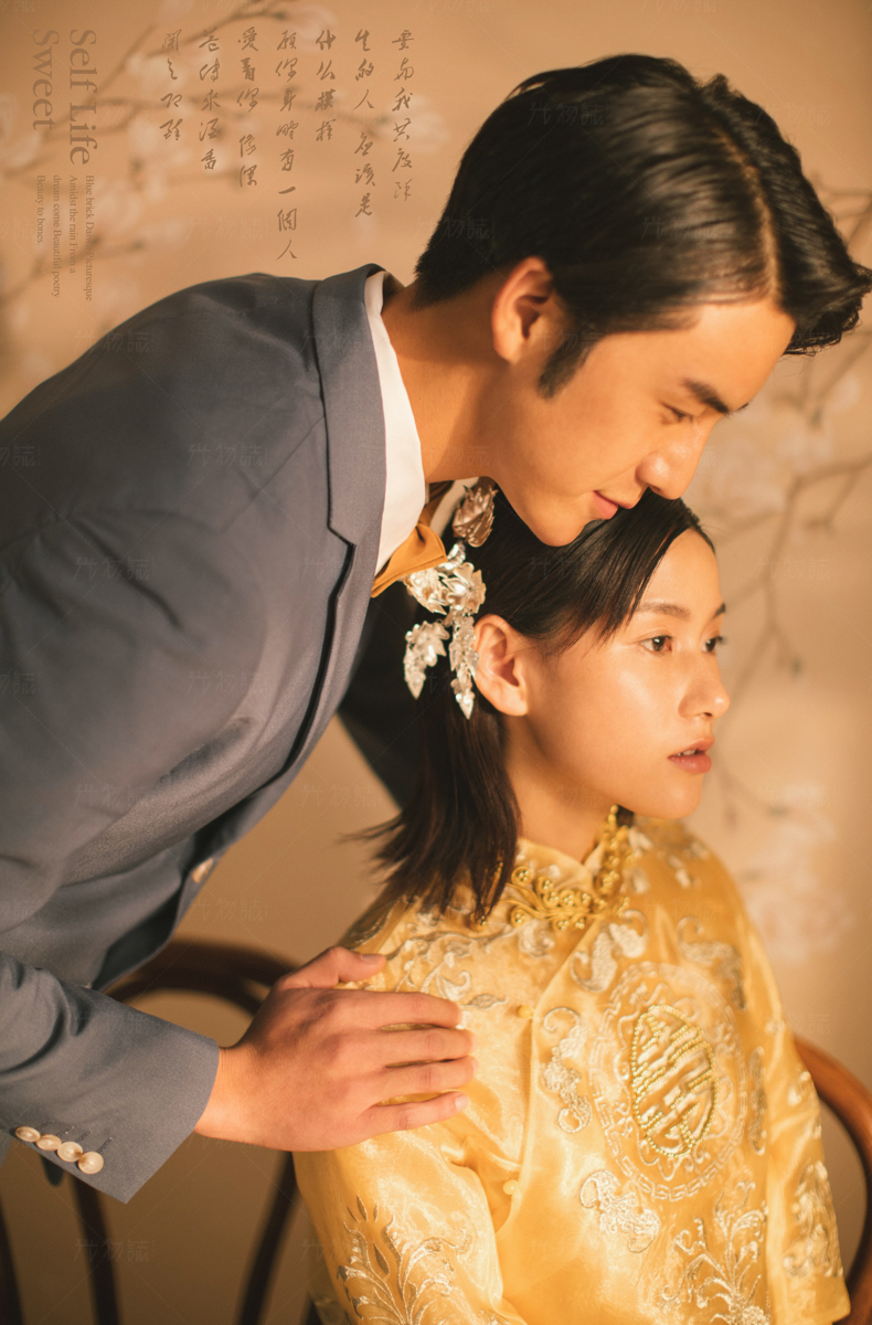春意满堂、极简棚拍、