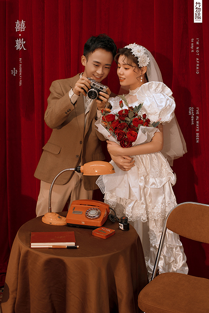 美到心里~李旭生先生杨欢女士复古民国风婚纱照、氛围森系、、、婚纱照