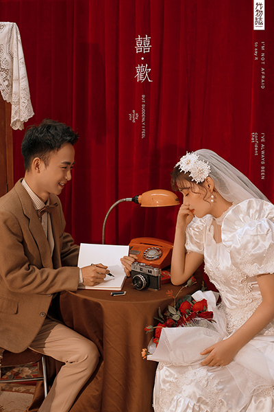 美到心里~李旭生先生杨欢女士复古民国风婚纱照、氛围森系、、、婚纱照
