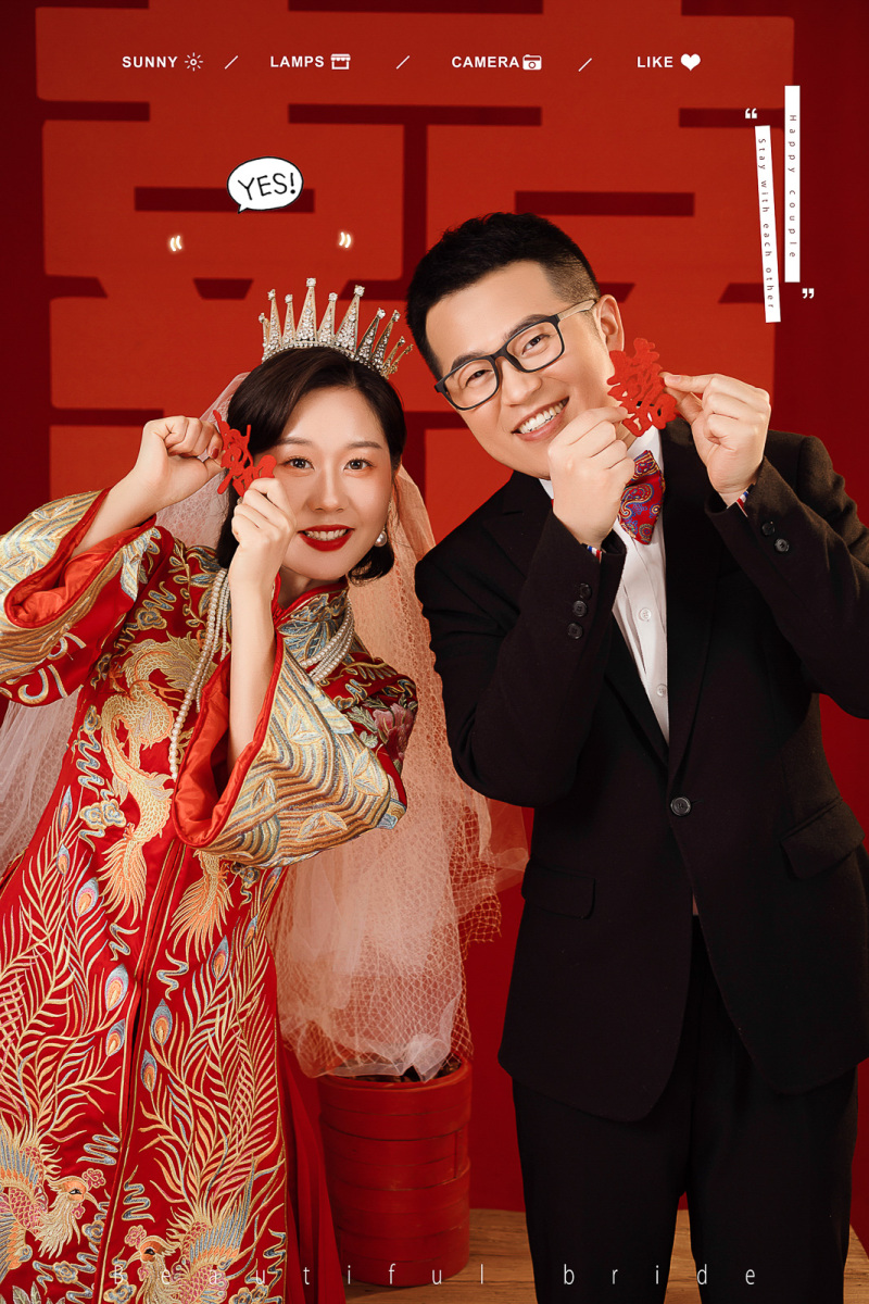 美到心里~吴卫宾先生马彦瑜女士又年轻，又有爱婚纱照、氛围森系、、、婚纱照