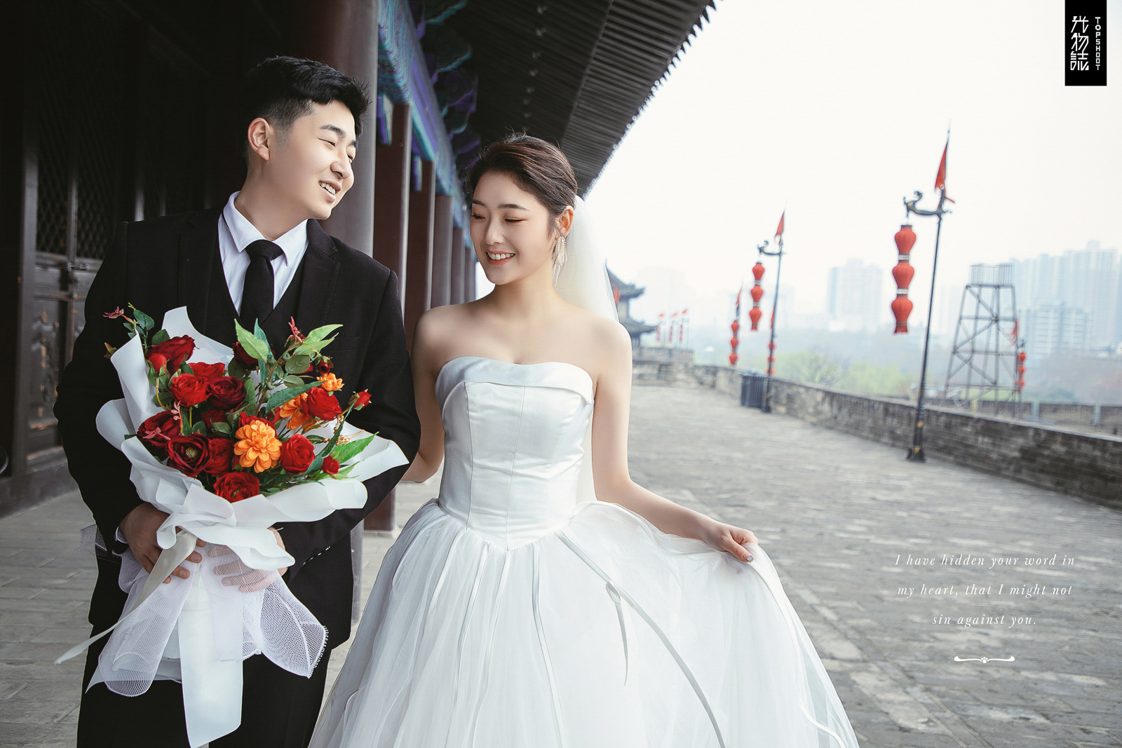 新鲜出炉:)吴昊先生陈倩女士青春印记婚纱照、怀旧复古、、、婚纱照