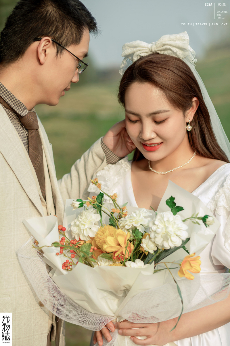 极致情绪！张豪杰先生白丽荣女士甜甜的呼吸婚纱照、极简棚拍、、、婚纱照