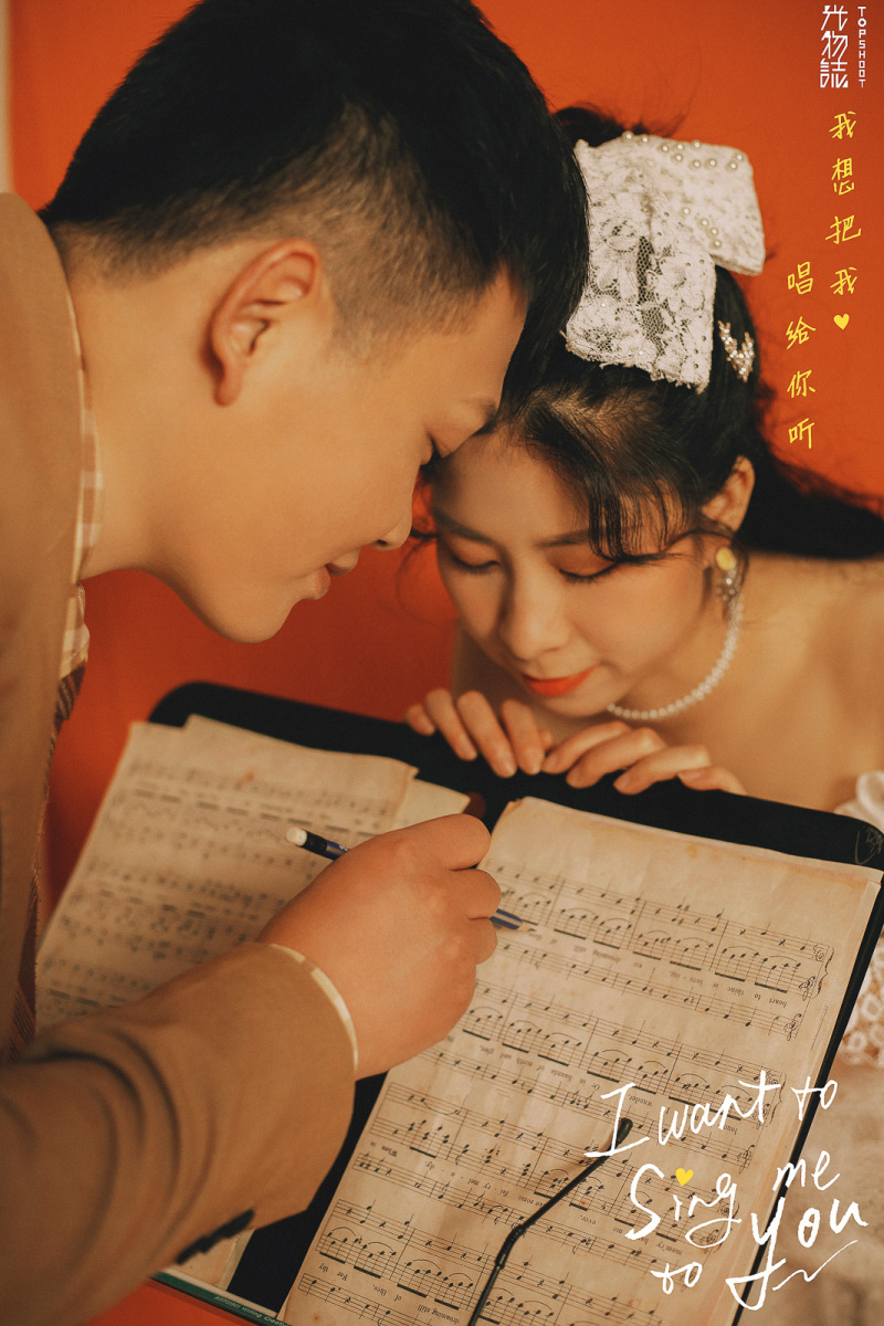 极致情绪！ 程智勇先生闫露女士青春印记婚纱照、极简棚拍、、、婚纱照