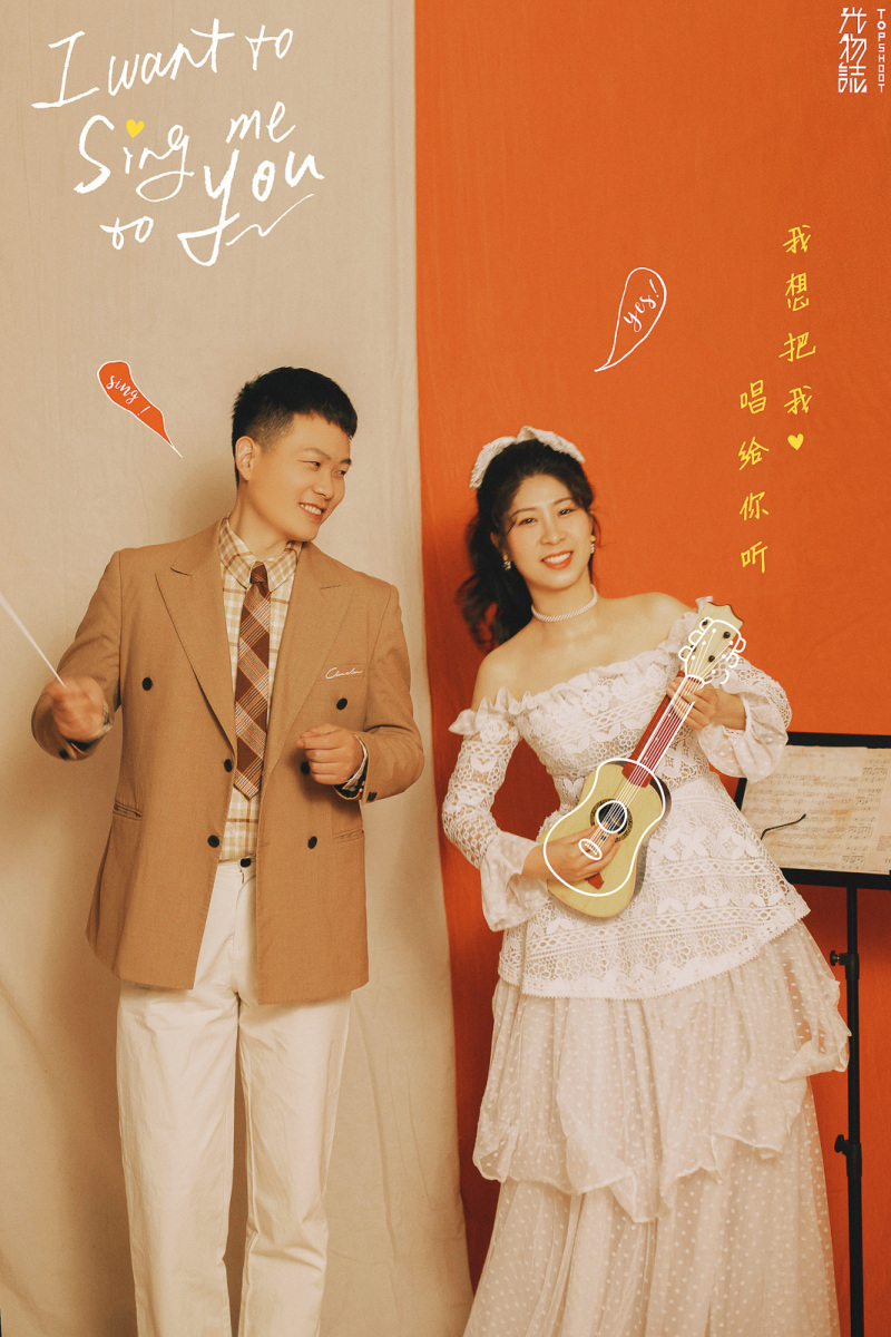 极致情绪！ 程智勇先生闫露女士青春印记婚纱照、极简棚拍、、、婚纱照