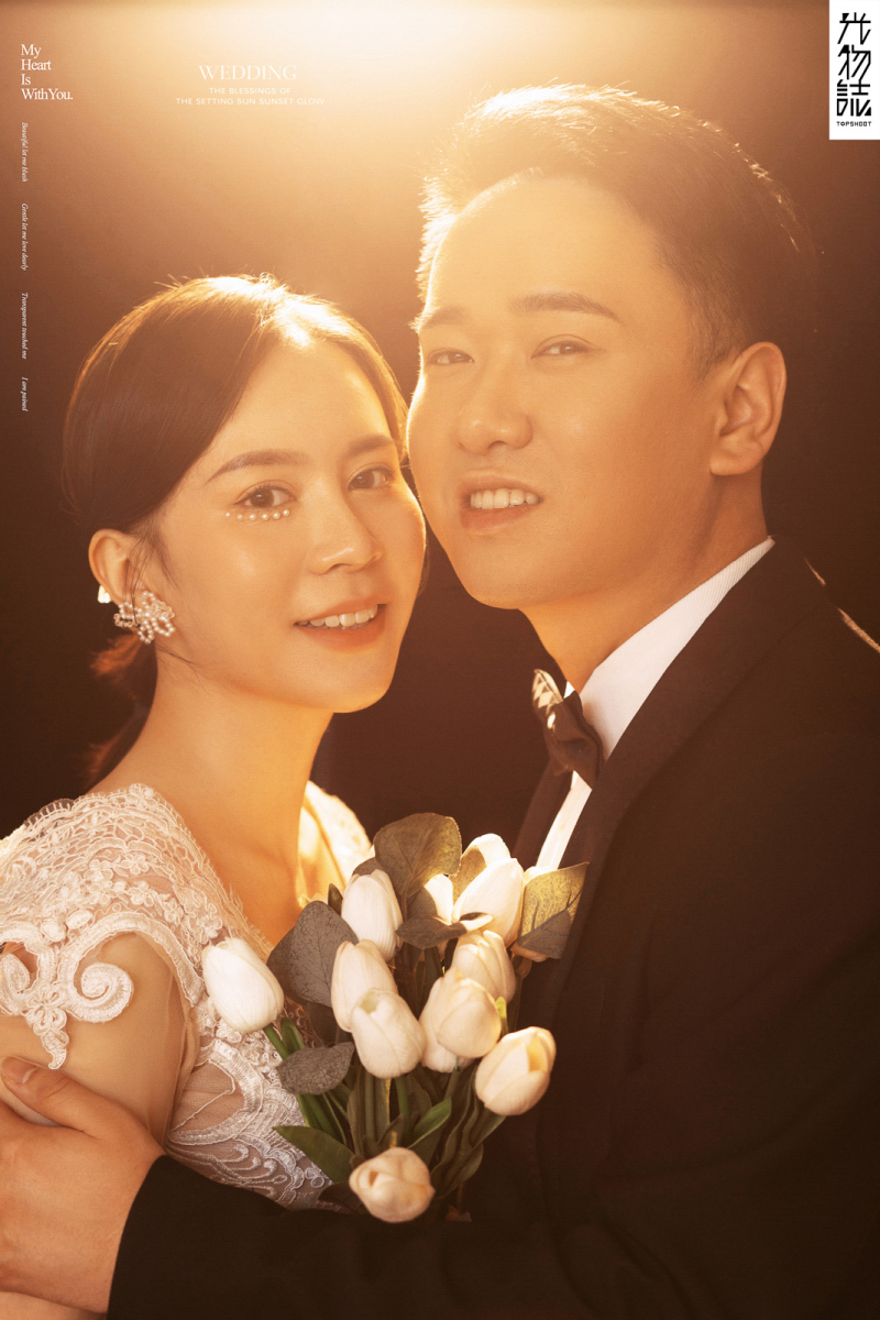 极致情绪！丁友智先生胡思颐女士浪漫情绪婚纱照、极简棚拍、、、婚纱照