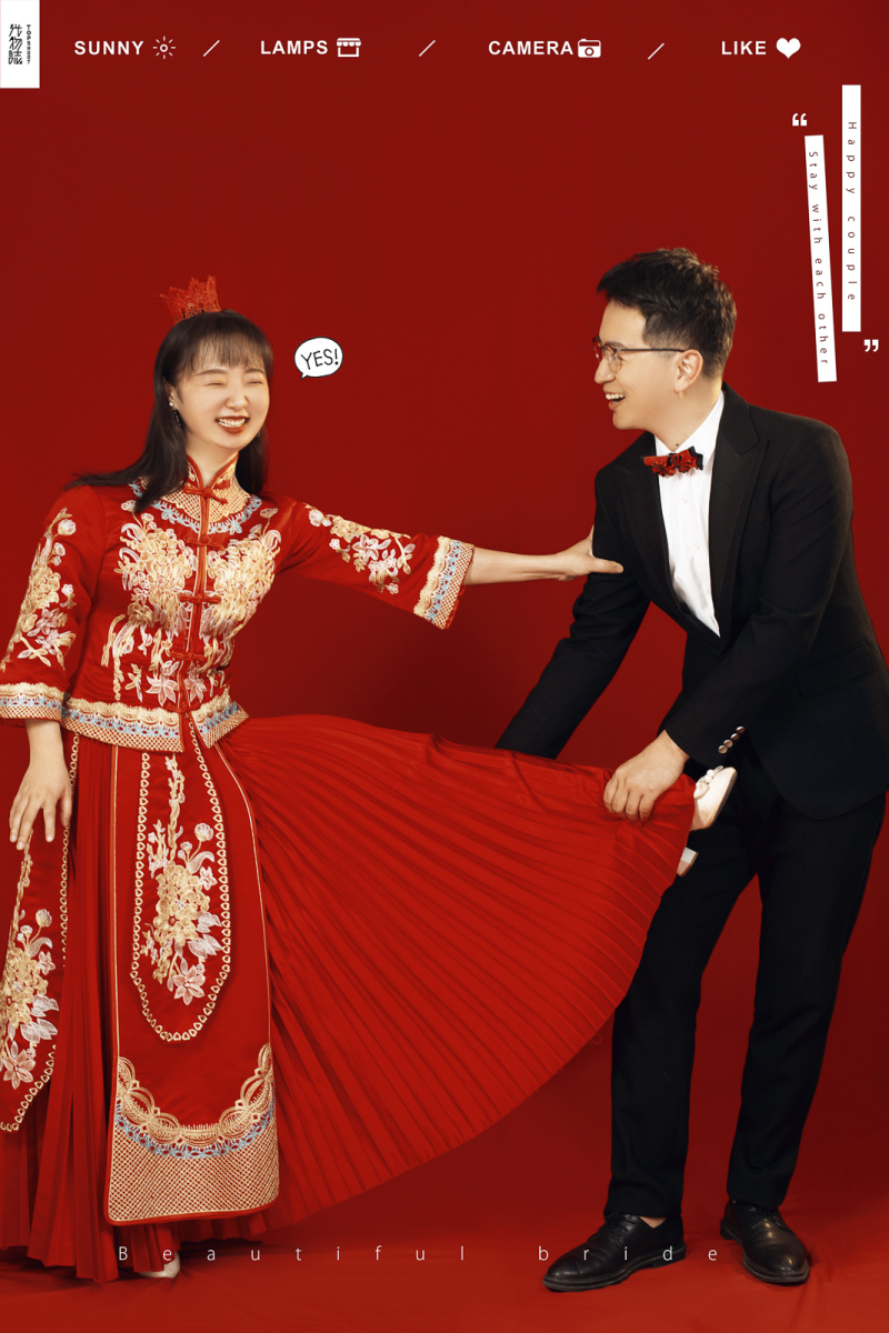 幸福感爆棚杨天先生珂云女士你的甜蜜婚纱照、物誌生活、、、婚纱照