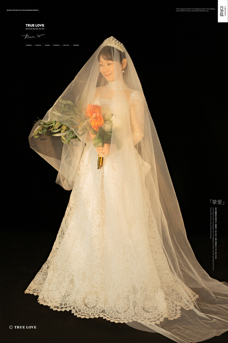 你的女孩(*^＠^*)王凡先生史遥遥女士高定仪式感婚纱照、极简棚拍、、、婚纱照