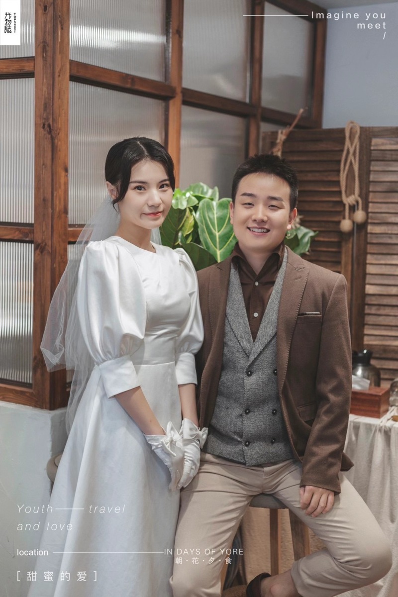 炒鸡甜~郗健先生赵萌小姐你的甜蜜婚纱照、氛围森系、、、婚纱照