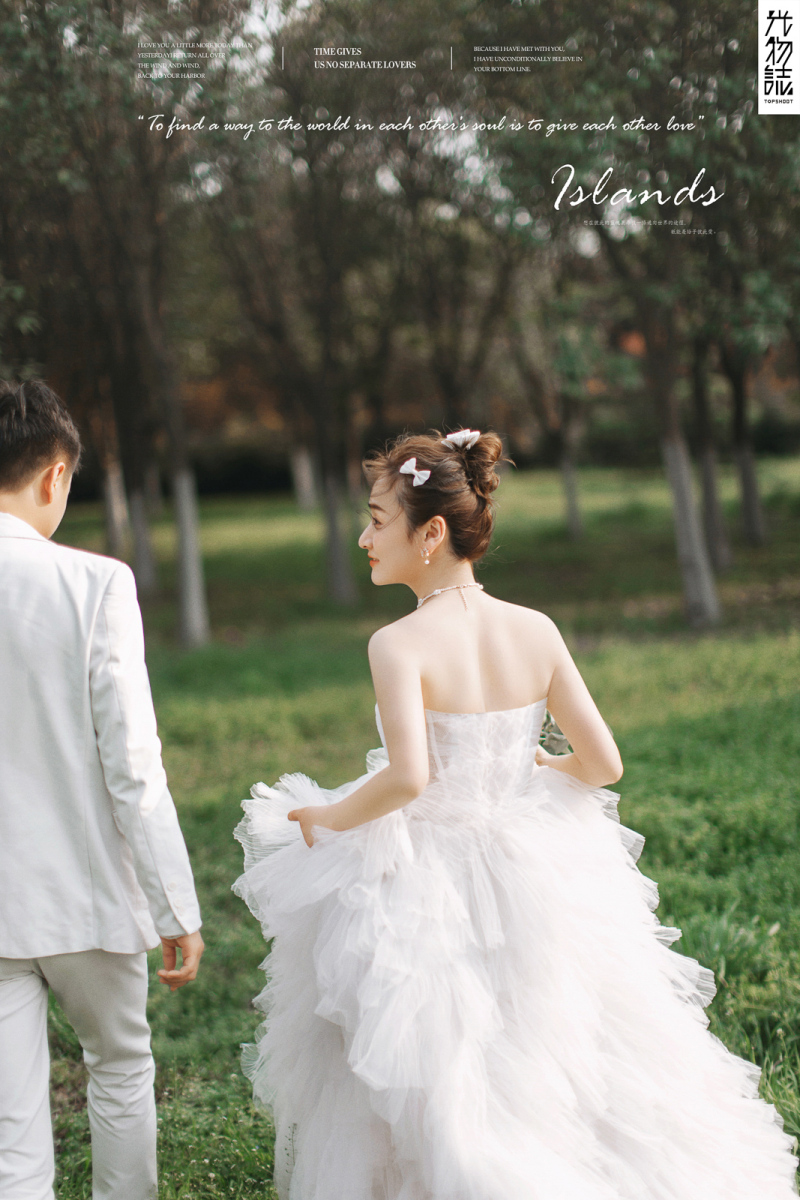 极致情绪！张子扬先生顾七愿女士森系ins风婚纱照、中式传承  中式传承、、、婚纱照