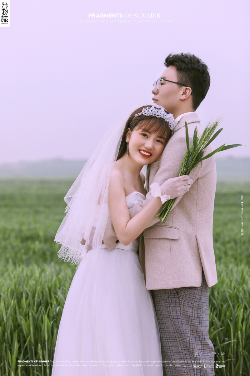 新鲜出炉:)陈超波先生许丽芳女士又年轻，又有爱婚纱照、中式传承、、、婚纱照