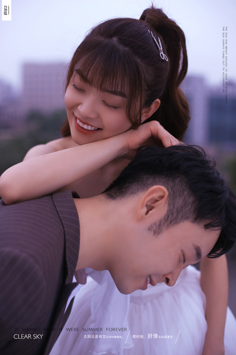 超级甜腻！张阔先生李瑶女士浪漫情绪婚纱照、氛围森系、、、婚纱照