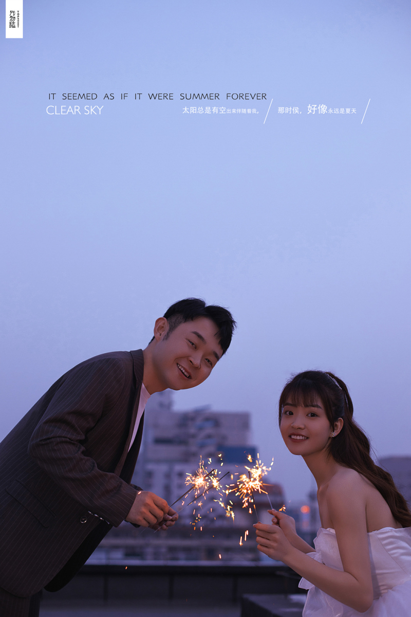 超级甜腻！张阔先生李瑶女士浪漫情绪婚纱照、氛围森系、、、婚纱照