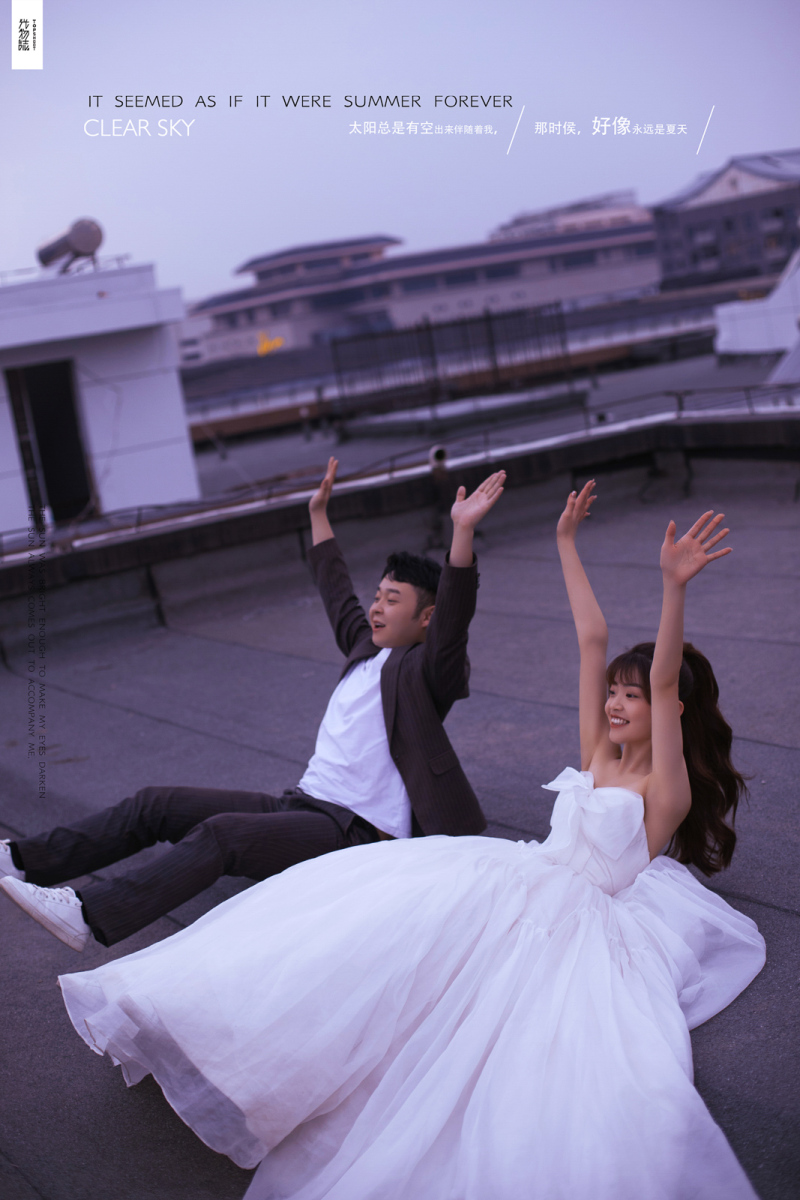 超级甜腻！张阔先生李瑶女士浪漫情绪婚纱照、氛围森系、、、婚纱照