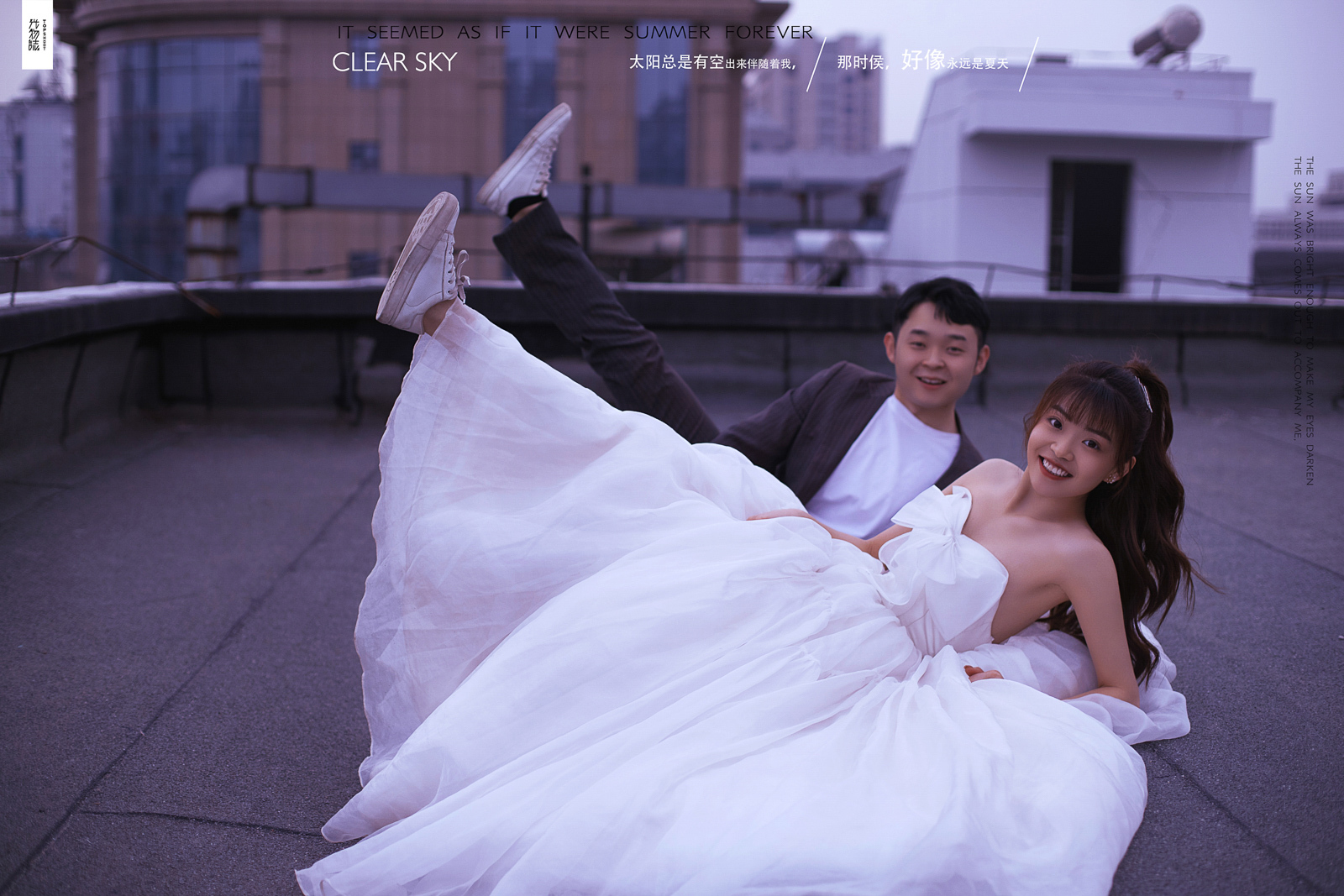 超级甜腻！张阔先生李瑶女士浪漫情绪婚纱照、氛围森系、、、婚纱照