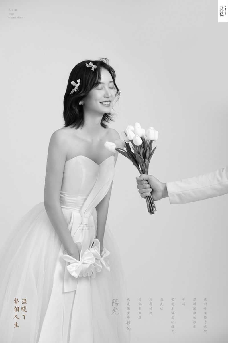 极致情绪！李明明先生王娟女士高定仪式感婚纱照、极简棚拍、、、婚纱照