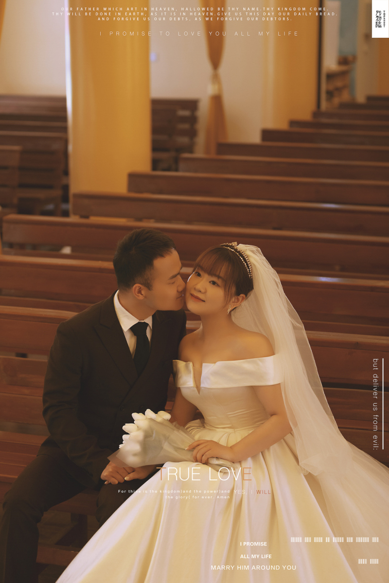 幸福感爆棚李一卓先生欧阳佩珊女士唯美浪漫婚纱照、物誌生活、白玛、怀疑是不是修导演系，拍照像电影一样的构图和质感、婚纱照
