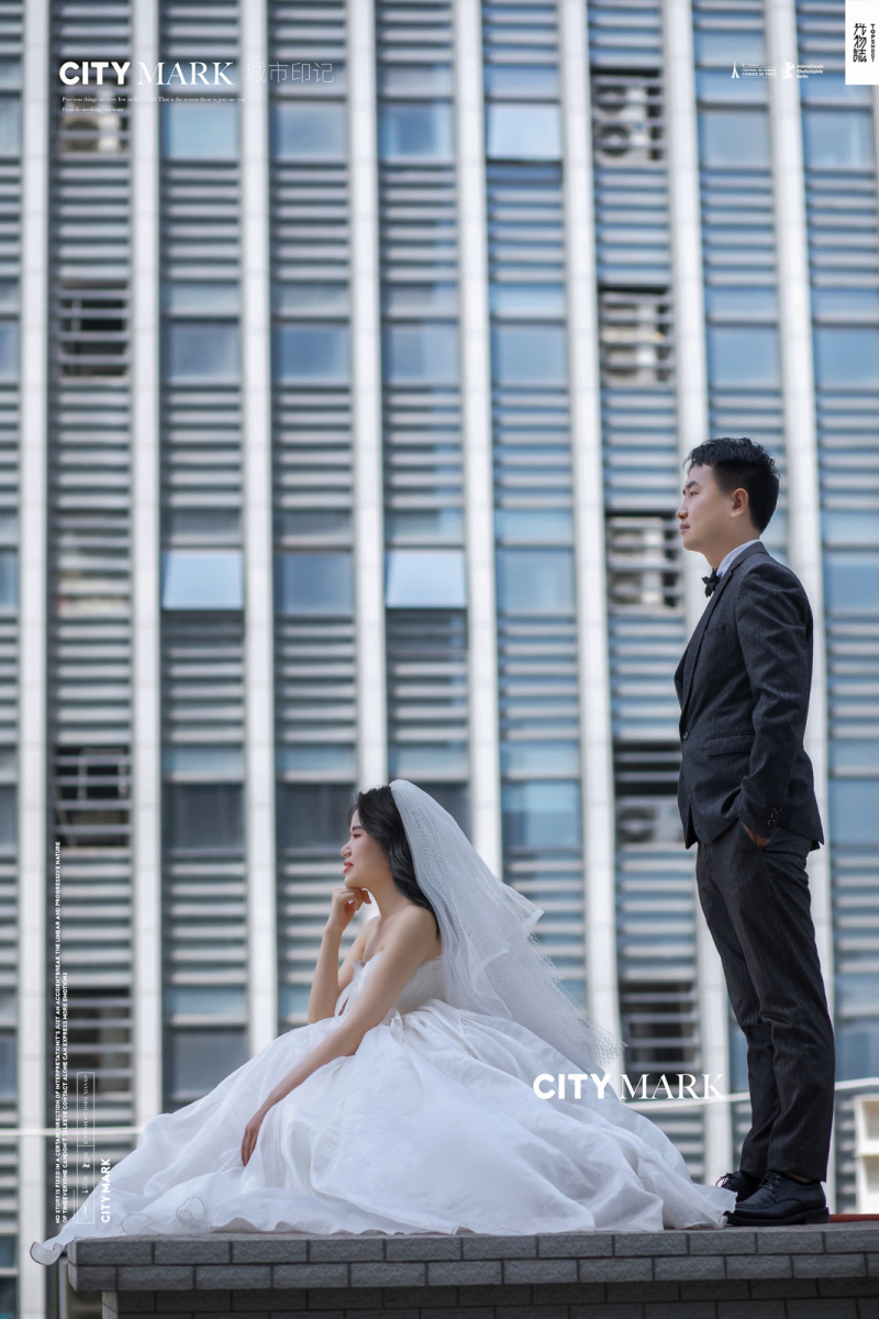 你的女孩(*^＠^*)刘海先生张世灵女士青春印记婚纱照、极简棚拍、、、婚纱照