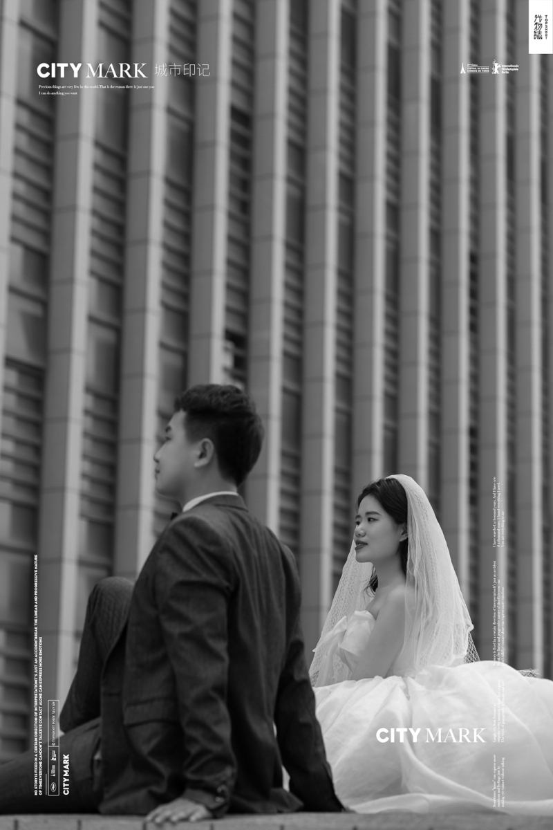 你的女孩(*^＠^*)刘海先生张世灵女士青春印记婚纱照、极简棚拍、、、婚纱照