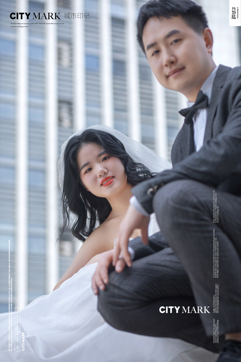你的女孩(*^＠^*)刘海先生张世灵女士青春印记婚纱照、极简棚拍、、、婚纱照