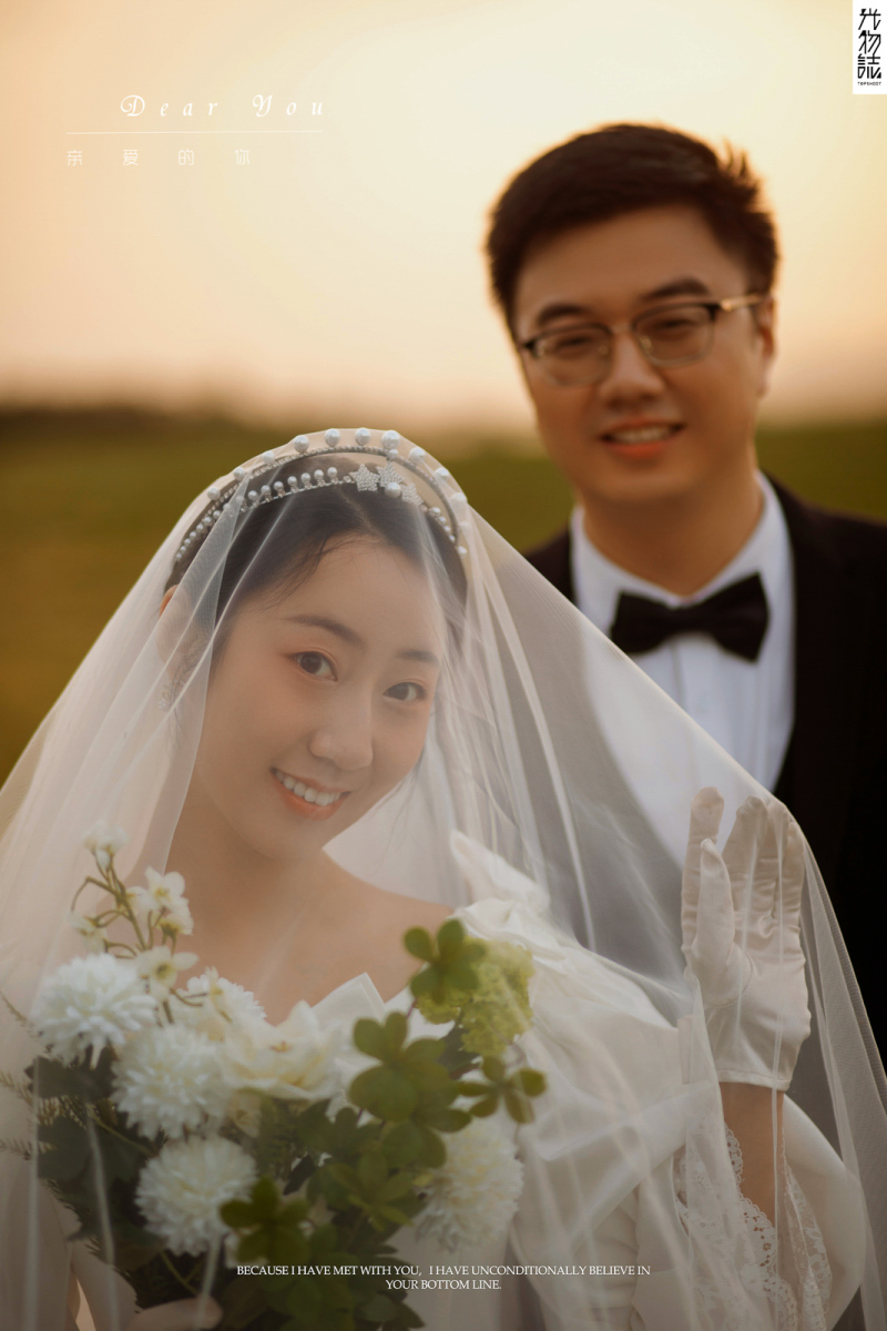 幸福感爆棚黄腾先生杨芳女士青春印记婚纱照、怀旧复古、、、婚纱照