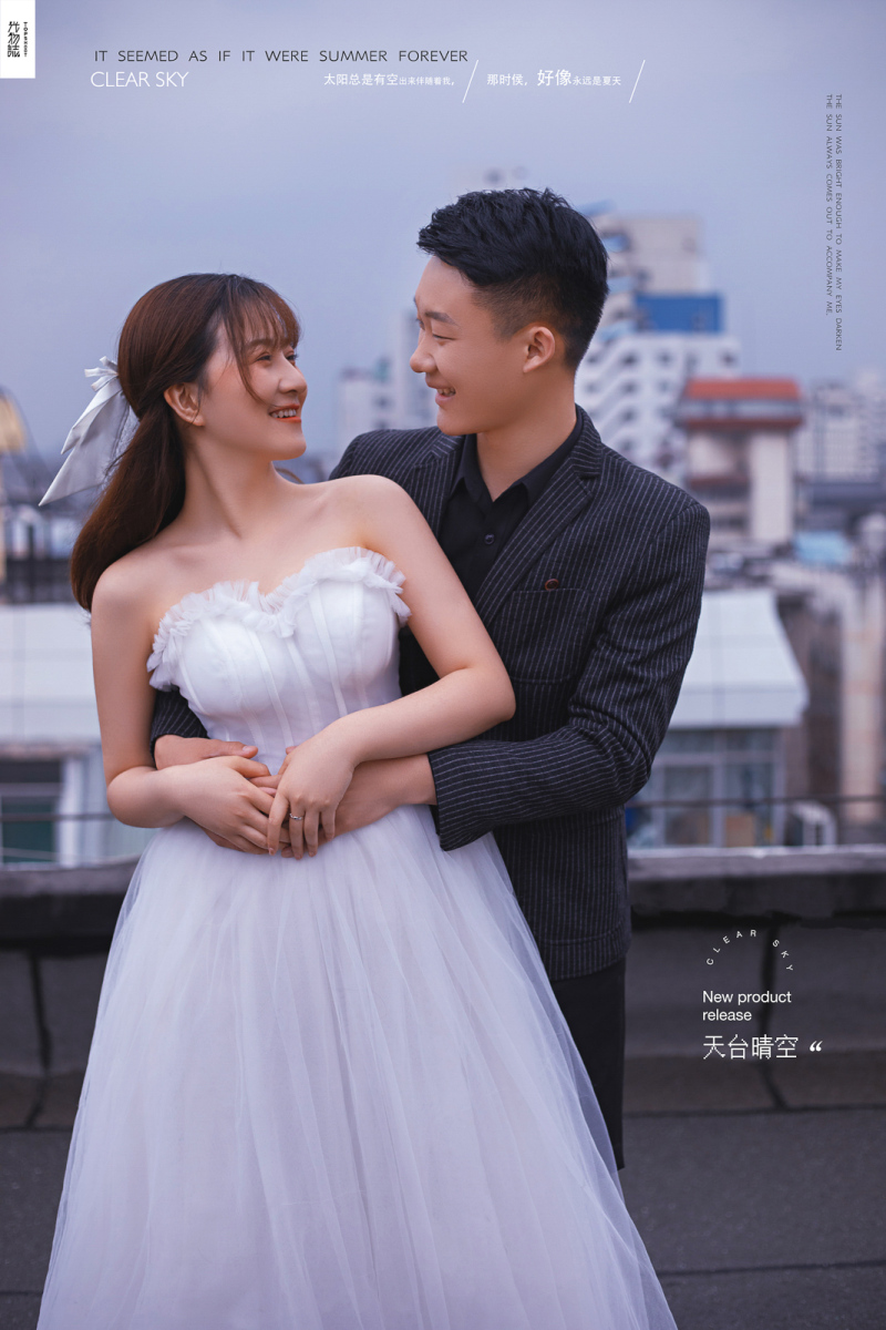 极致情绪！刘杰先生安吖女士浪漫情绪婚纱照、极简棚拍、、、婚纱照