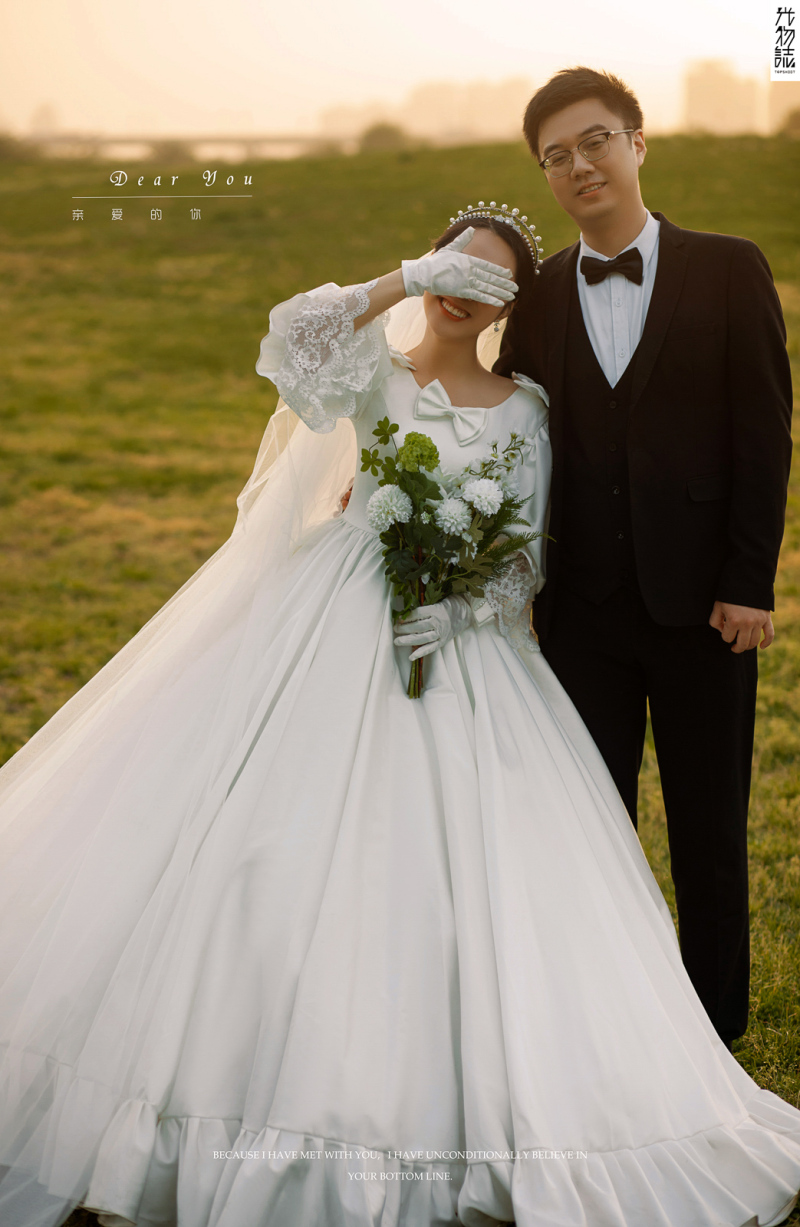 幸福感爆棚黄腾先生杨芳女士青春印记婚纱照、怀旧复古、、、婚纱照