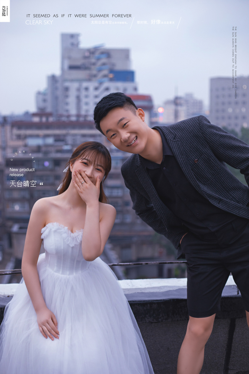 极致情绪！刘杰先生安吖女士浪漫情绪婚纱照、极简棚拍、、、婚纱照