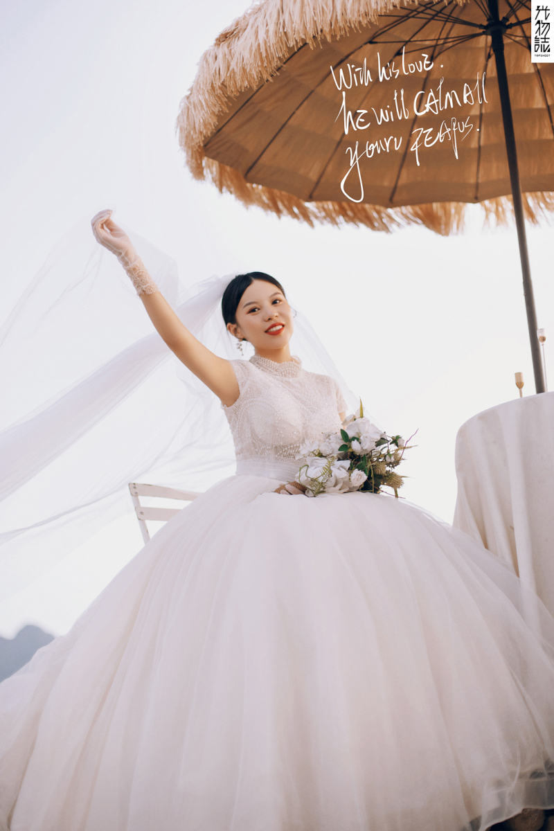 极致情绪！冯楠先生韩小暖女士你的甜蜜婚纱照、极简棚拍、、、婚纱照
