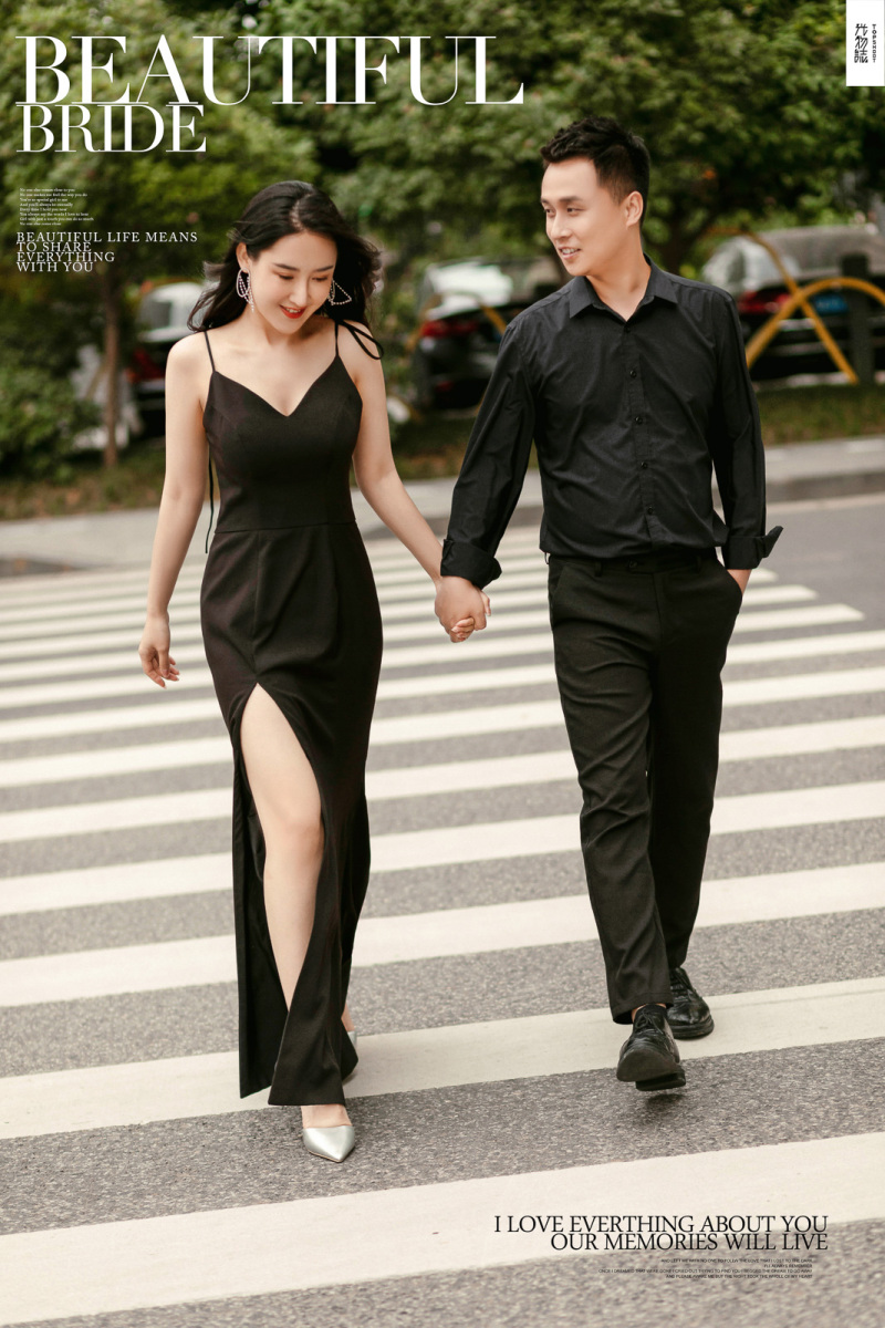 极致情绪！王聪先生樊春利女士杂志感婚纱照、怀旧复古、、、婚纱照