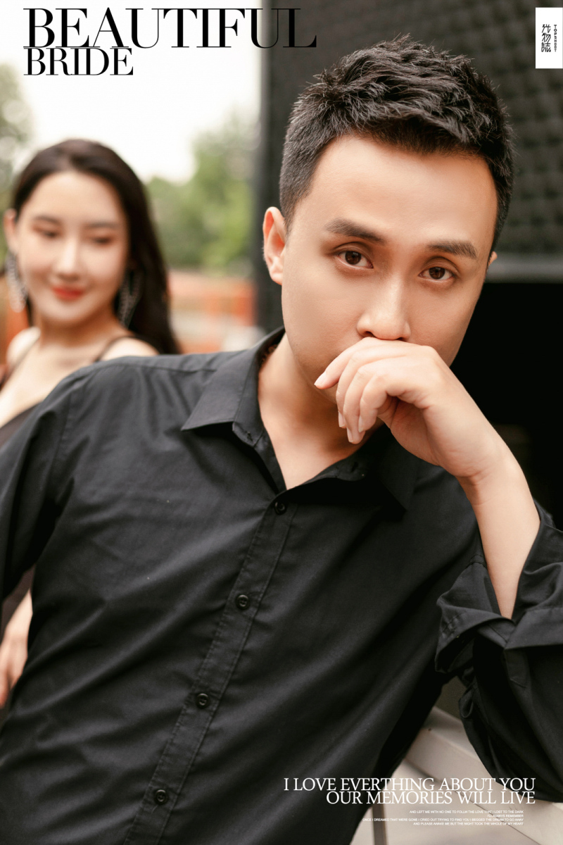 极致情绪！王聪先生樊春利女士杂志感婚纱照、怀旧复古、、、婚纱照