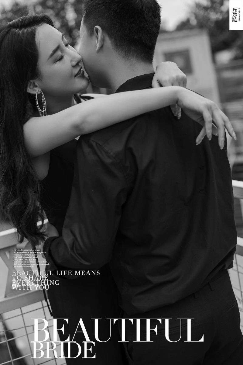 极致情绪！王聪先生樊春利女士杂志感婚纱照、怀旧复古、、、婚纱照