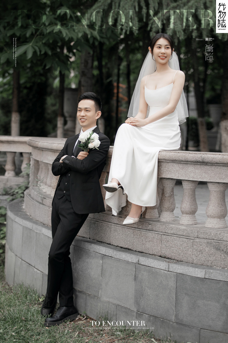 幸福感爆棚李振先生赵波宁女士高定仪式感婚纱照、物誌生活、、、婚纱照