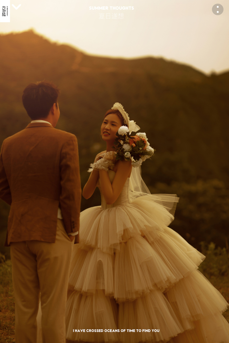 极致情绪！高建伟先生黄妍媚女士唯美浪漫婚纱照、电影纪实  怀旧复古、、、婚纱照