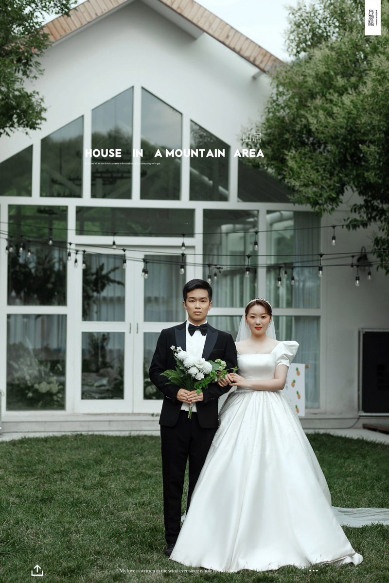 极致情绪！葛鹏先生佟明依女士高定仪式感婚纱照、极简棚拍、、、婚纱照