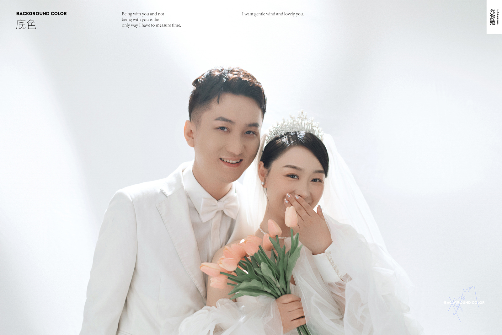 极致情绪！施刚先生徐聪女士高定仪式感婚纱照、极简棚拍、、、婚纱照
