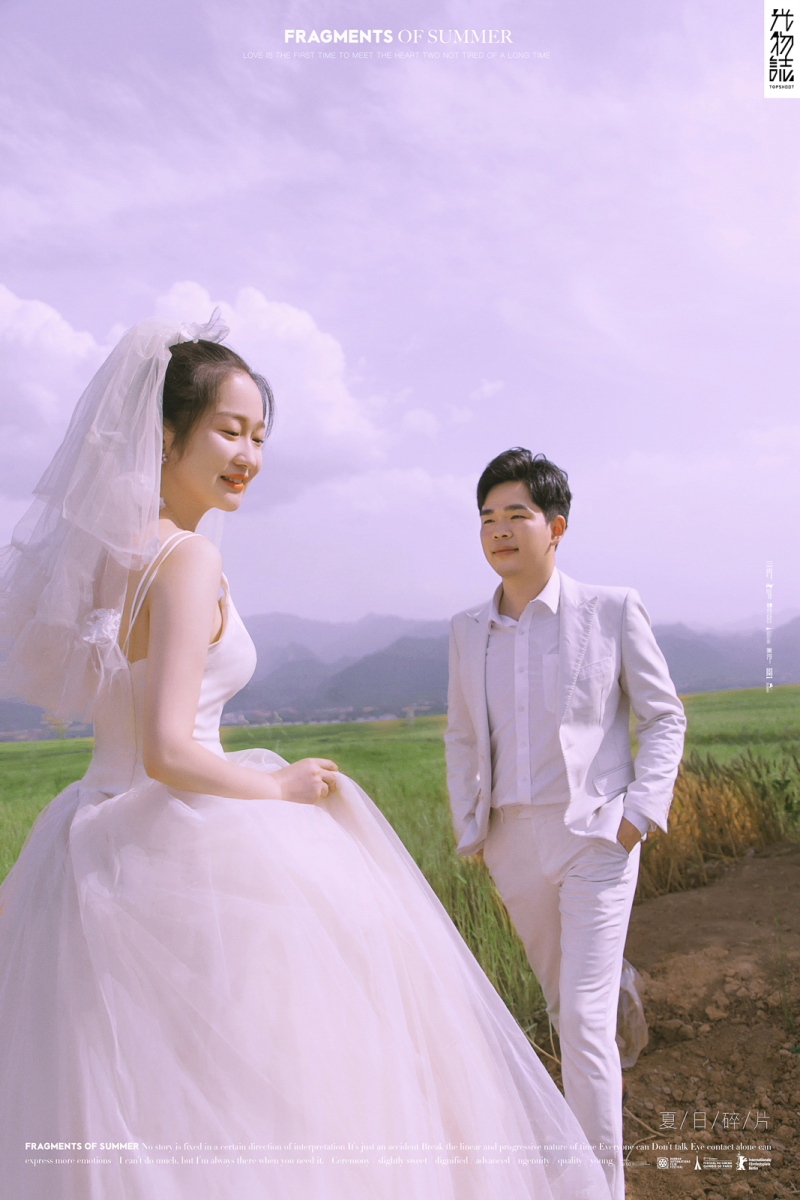 极致情绪！吴红园先生袁迪女士你的甜蜜婚纱照、极简棚拍、、、婚纱照