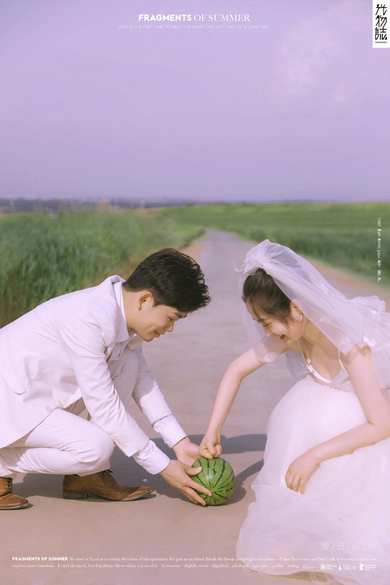 极致情绪！吴红园先生袁迪女士你的甜蜜婚纱照、极简棚拍、、、婚纱照