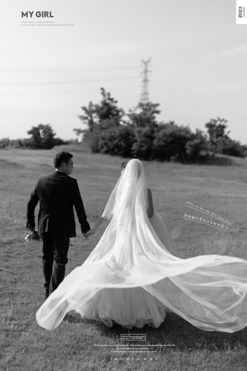 超级甜腻！吴万强先生张雪林女士森系ins风婚纱照、中式传承、、、婚纱照