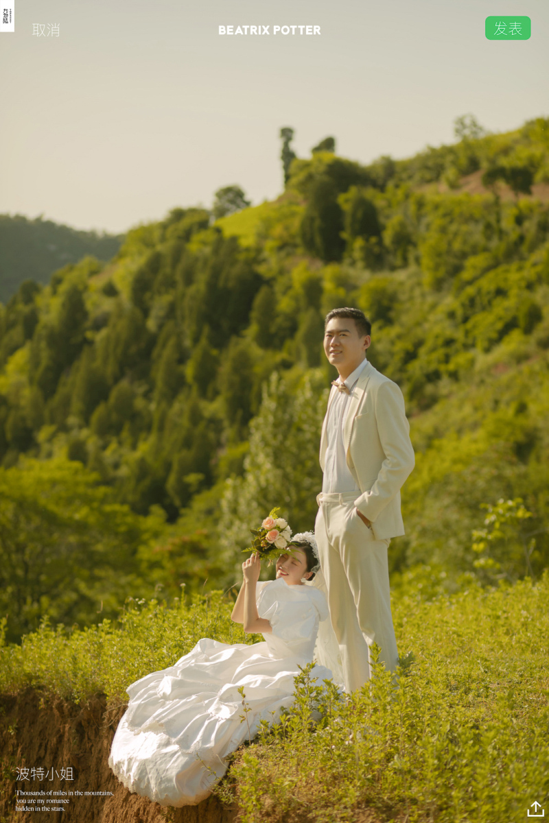 极致情绪！关天明先生李童女士你的甜蜜婚纱照、电影纪实、、、婚纱照