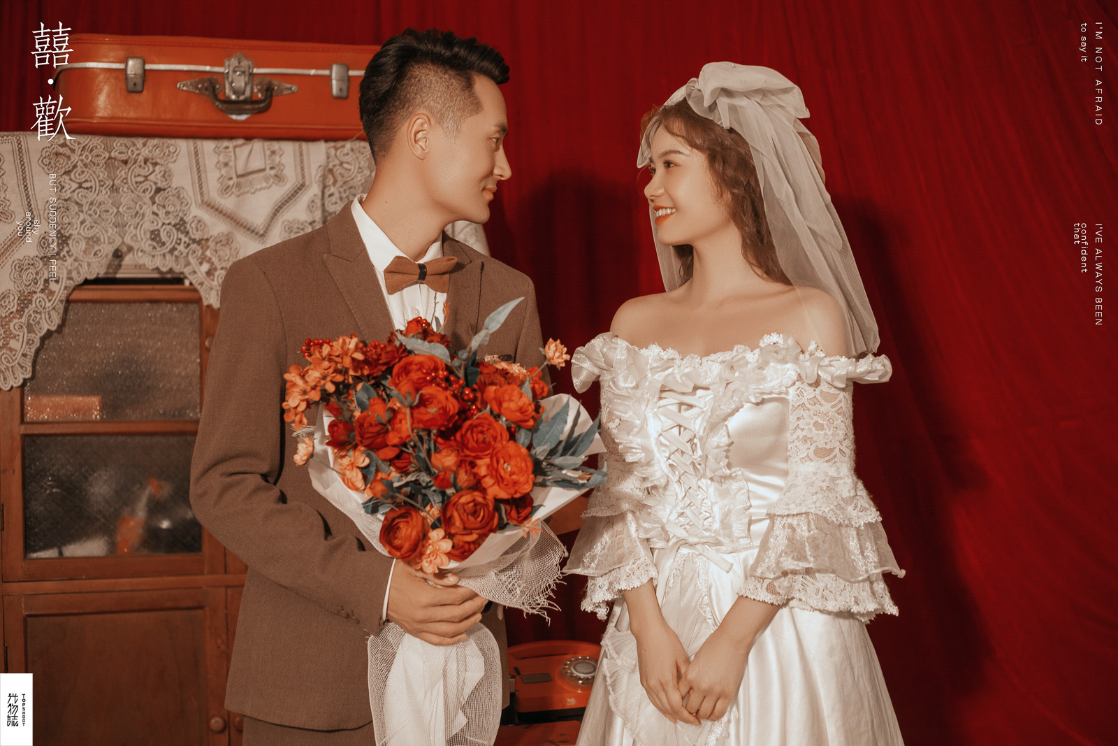 恋爱日记*王自力先生雷晓妮女士复古民国风婚纱照、物誌生活、、、婚纱照