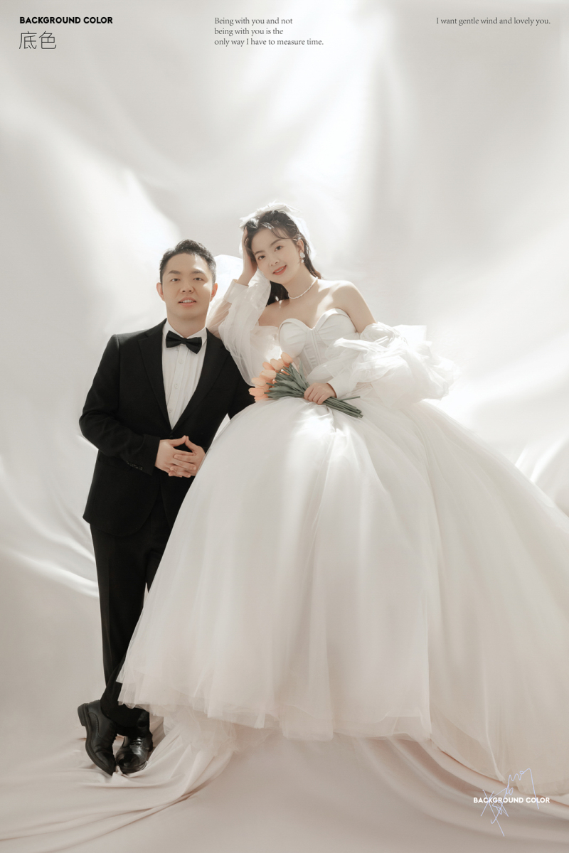 美到想哭1551陈冬森先生罗梦雨女士高定仪式感婚纱照、极简棚拍、、、婚纱照