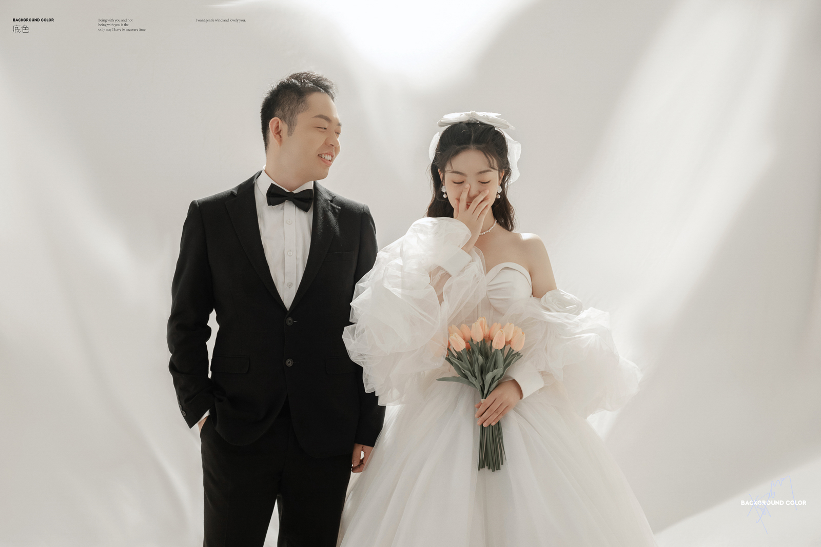 美到想哭1551陈冬森先生罗梦雨女士高定仪式感婚纱照、极简棚拍、、、婚纱照