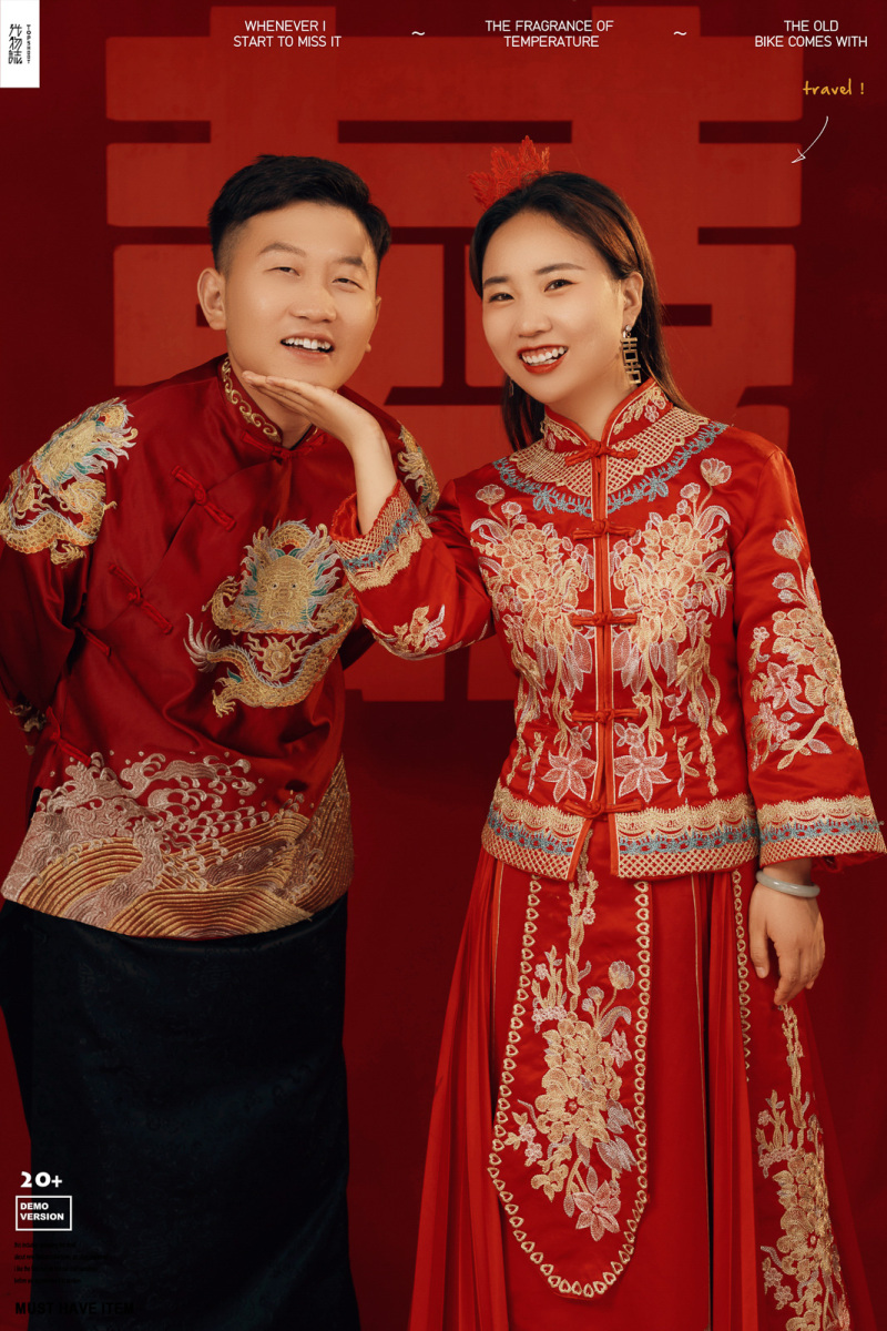 幸福感爆棚形振南先生郝璇女士幸福感婚纱照、极简棚拍、、、婚纱照