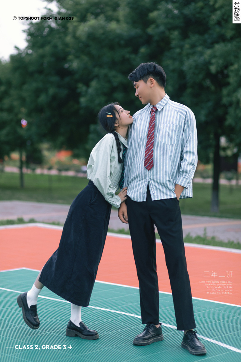 简单爱爱爱❤️朱鹏飞先生汪佳咪女士青春学院风婚纱照、氛围森系、、、婚纱照