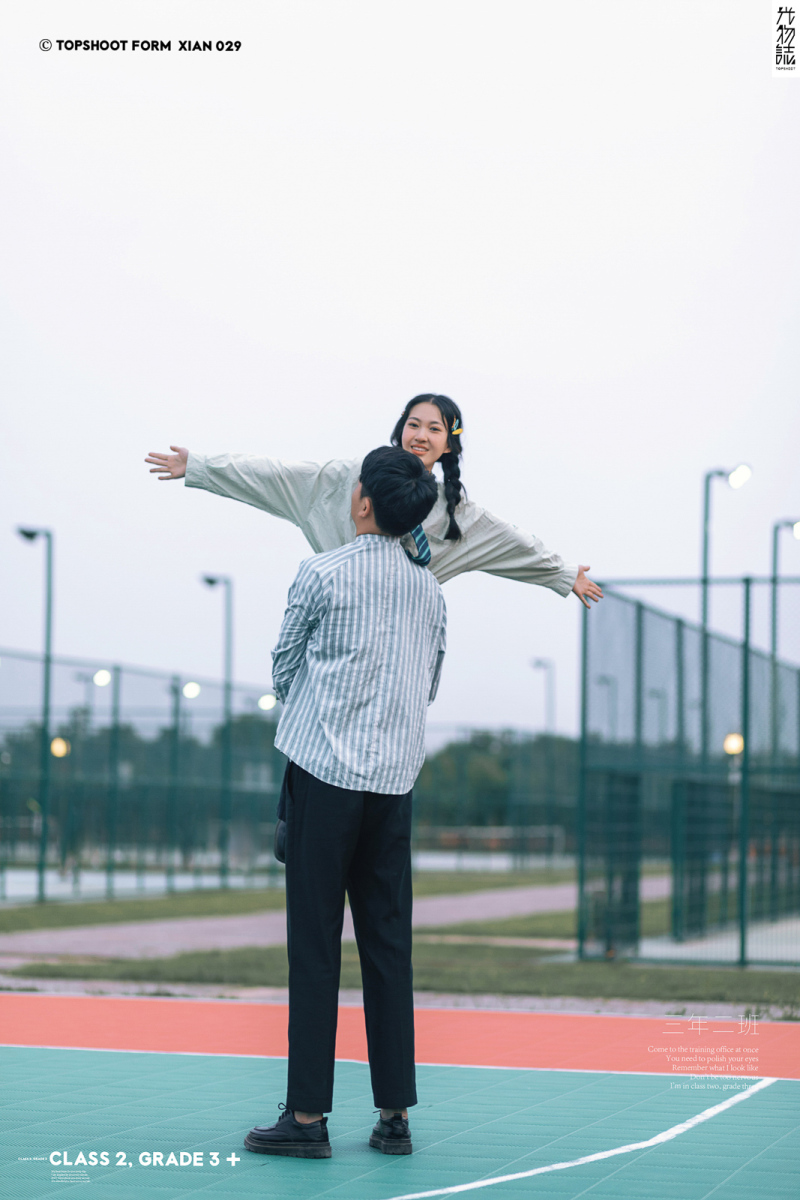 简单爱爱爱❤️朱鹏飞先生汪佳咪女士青春学院风婚纱照、氛围森系、、、婚纱照