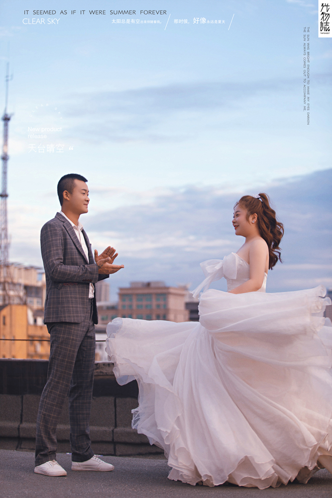 极致情绪！吴帅帅先生杨雅珺女士青春印记婚纱照、氛围森系  怀旧复古、、、婚纱照
