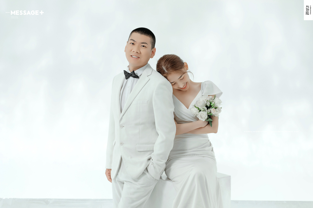 极致情绪！邵伟华先生汪怡雯女士高定仪式感婚纱照、极简棚拍、、、婚纱照