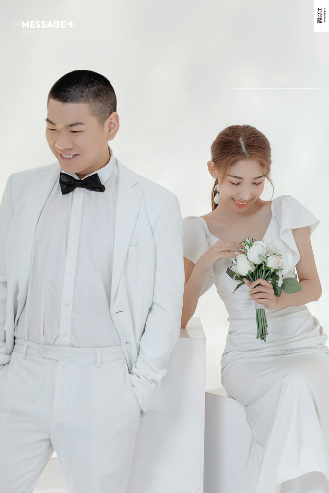 极致情绪！邵伟华先生汪怡雯女士高定仪式感婚纱照、极简棚拍、、、婚纱照