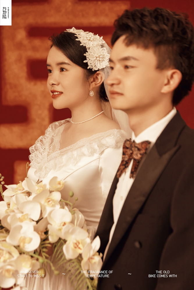 你的女孩(*^＠^*)杨欣先生陈颖女士复古民国风婚纱照、物誌生活、、、婚纱照