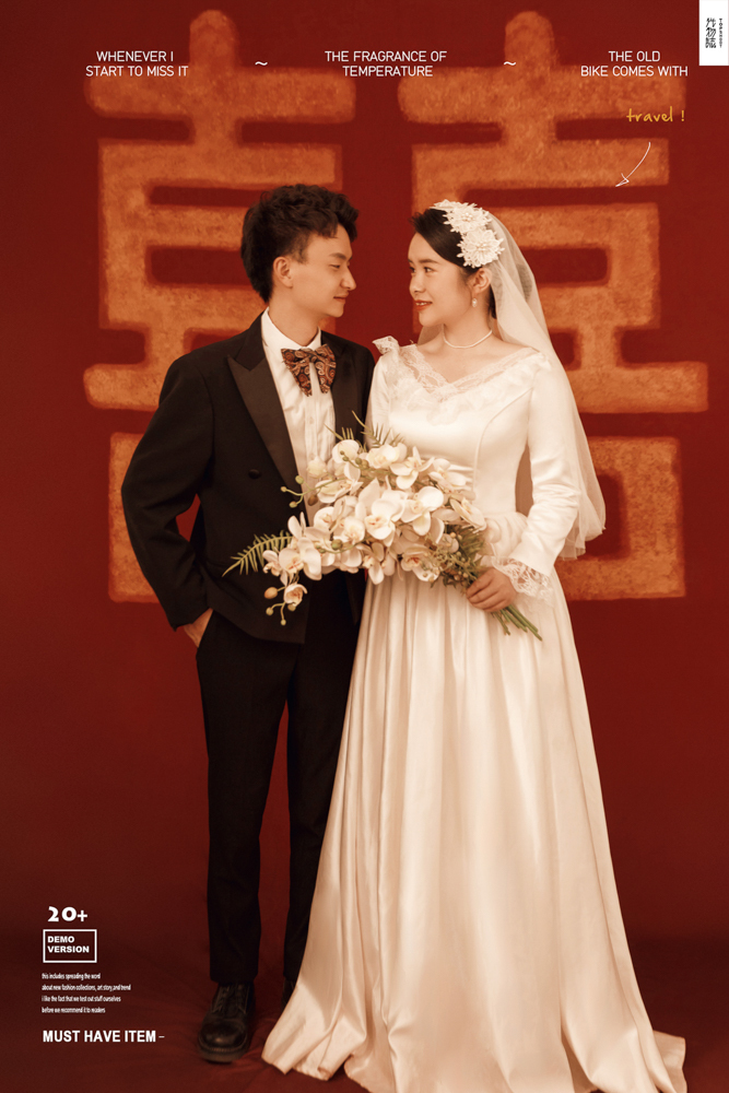 你的女孩(*^＠^*)杨欣先生陈颖女士复古民国风婚纱照、物誌生活、、、婚纱照